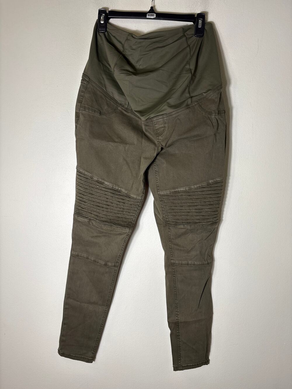 Isabel Maternity Army Green Jeans Sz 4